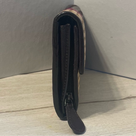 Bottega Veneta 2009 Intrecciato Zip Around Snap Purple Wallet - Picture 4 of 5